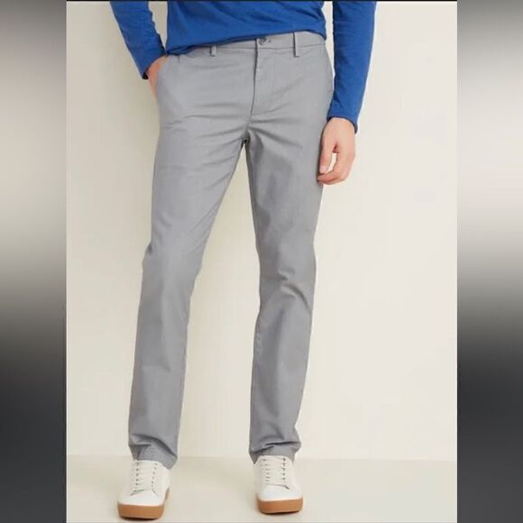 Old Navy Ultimate Slim Blue Pants - Picture 3 of 5